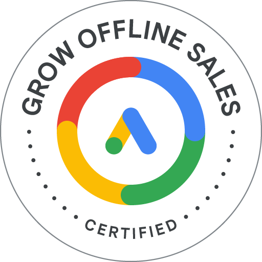 Certificazione Google Grow offline sales