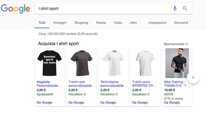 google shopping